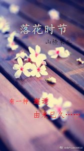 落花时节